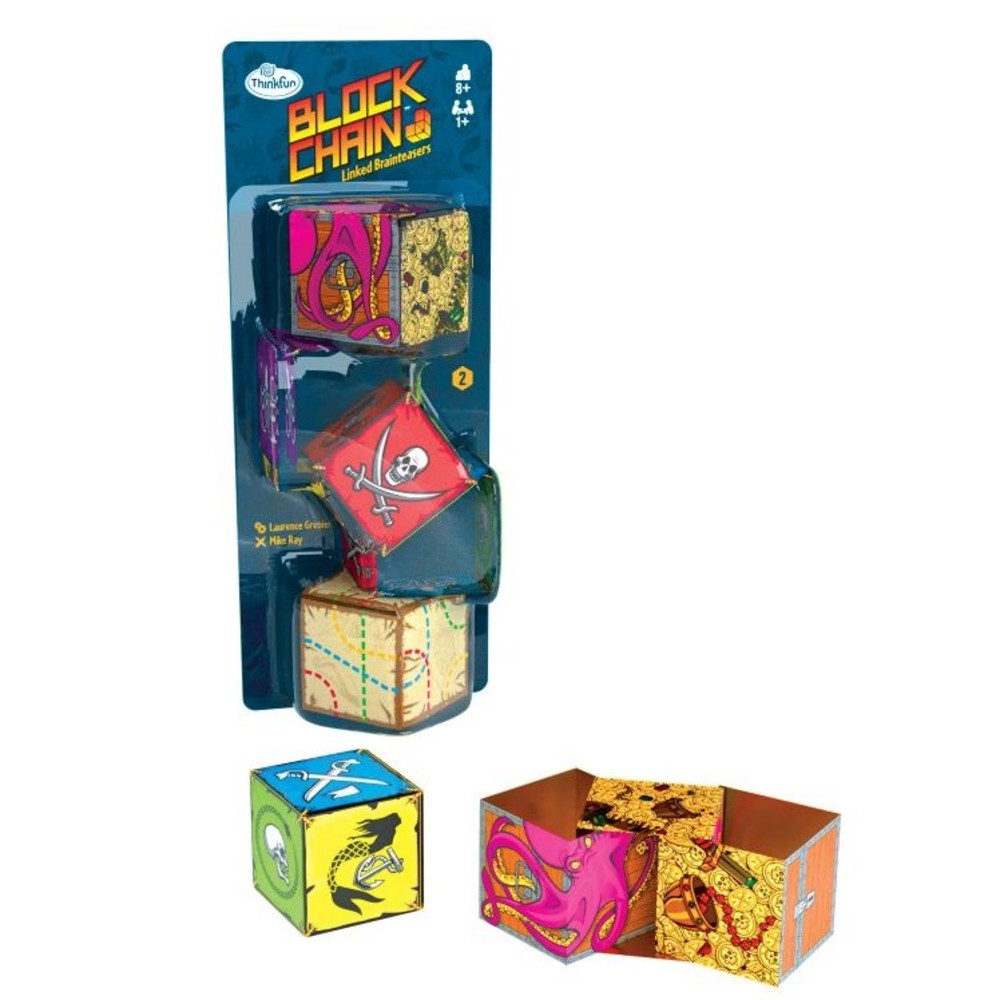 ThinkFun Blockchain STEM by Ravensburger Logic Game Brainteaser Puzzle Pirates